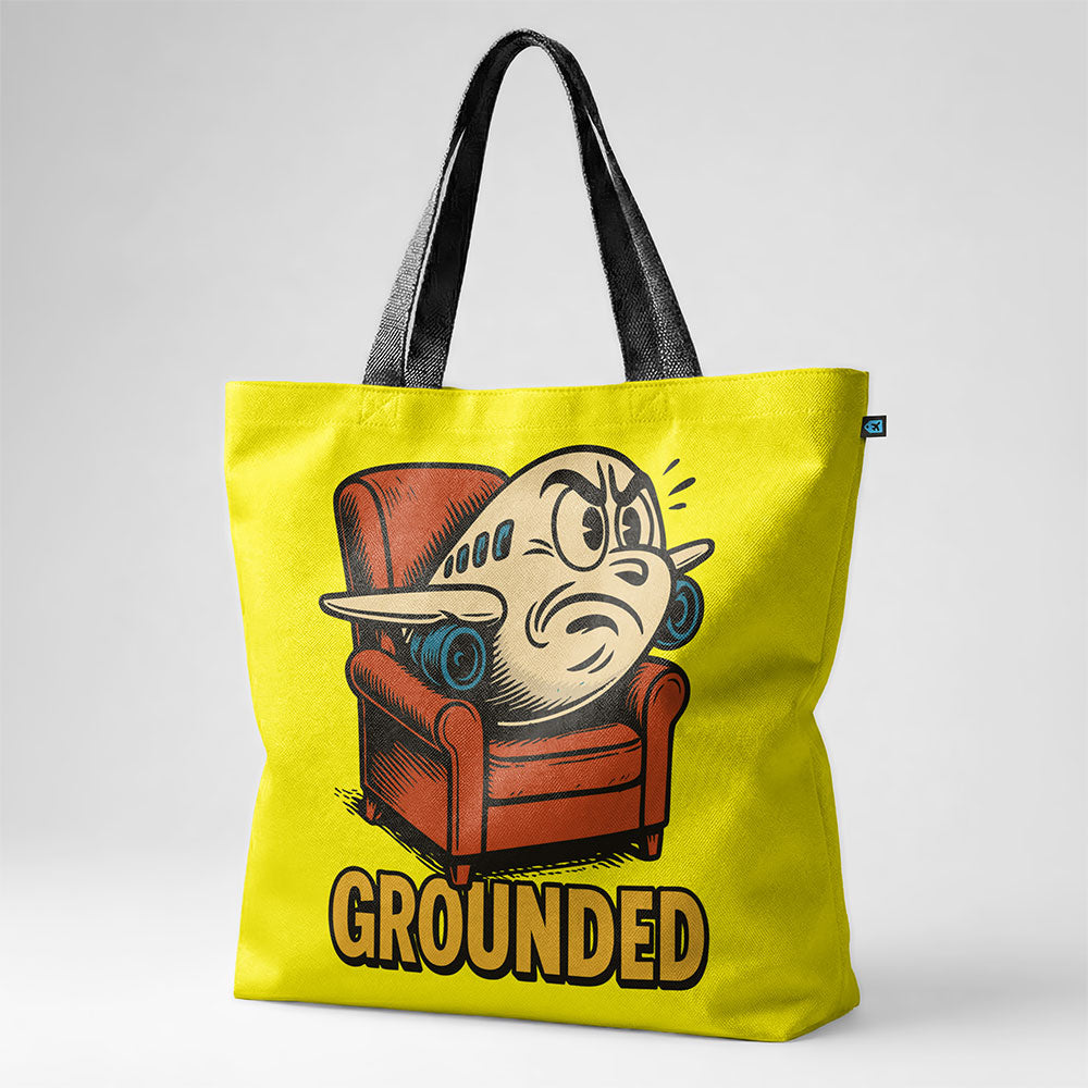 Grounded Plane - Tote Bag