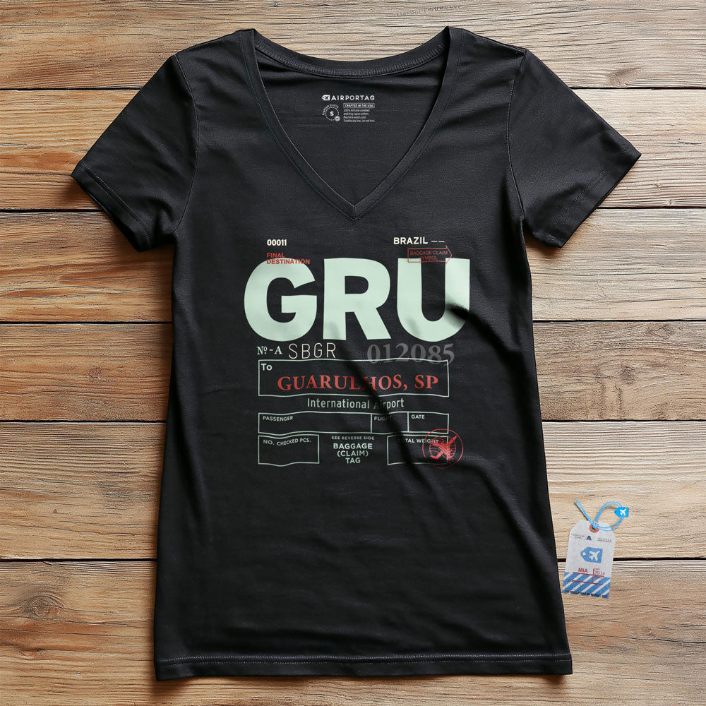 GRU - Women's V-Neck T-Shirt