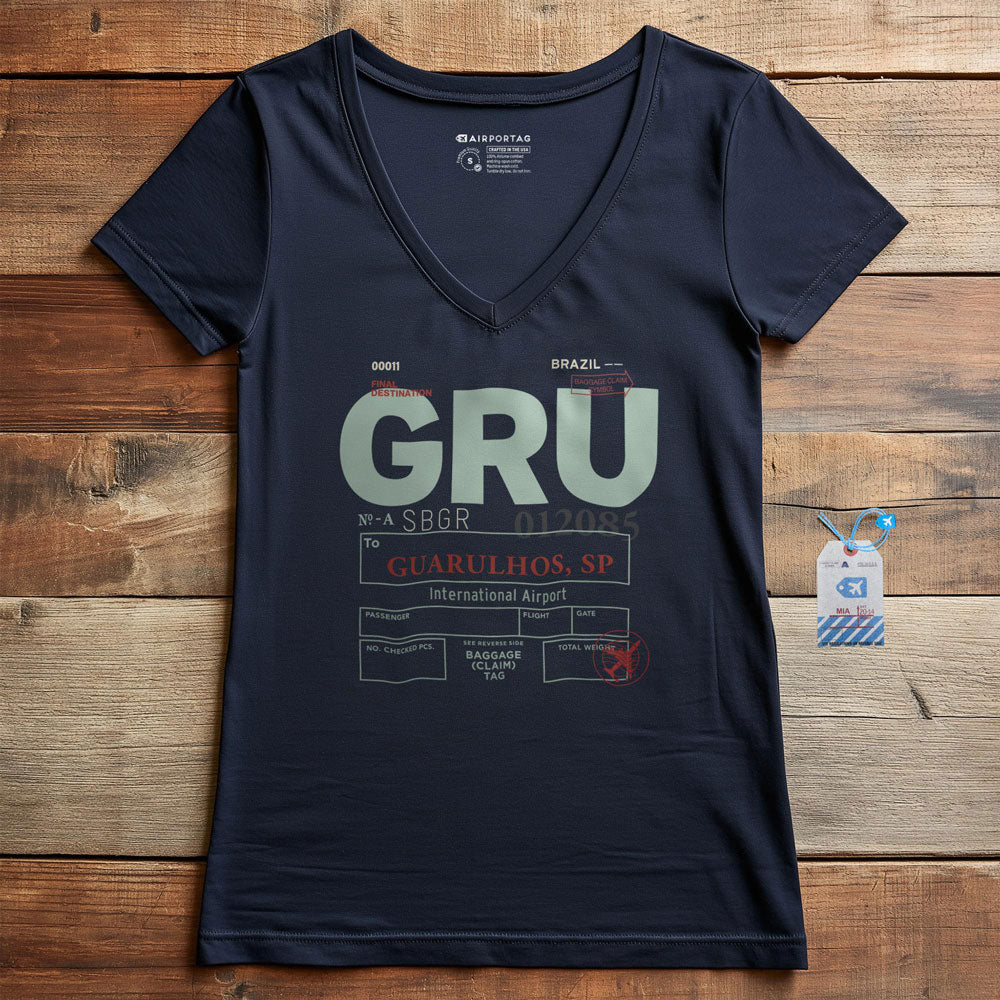 GRU - Women's V-Neck T-Shirt