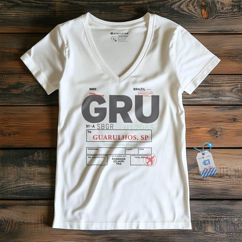 GRU - Women's V-Neck T-Shirt