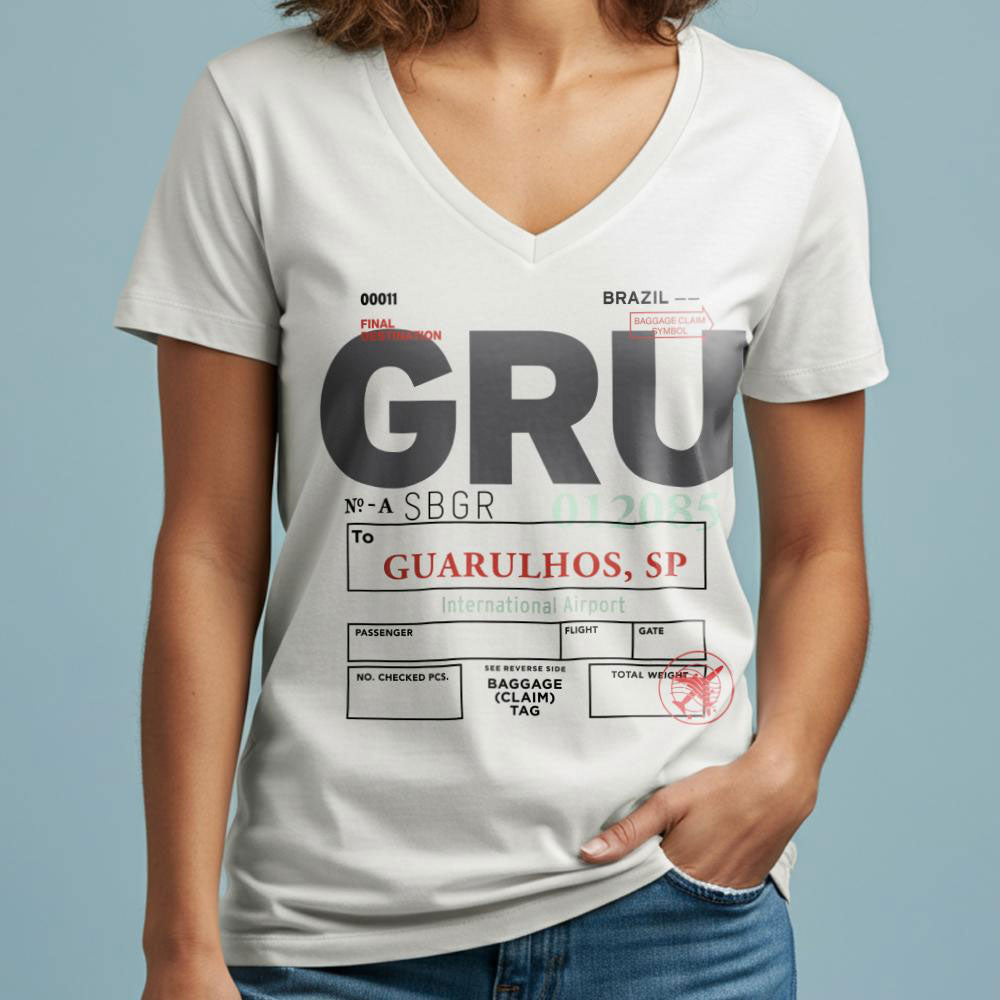 GRU - Women's V-Neck T-Shirt