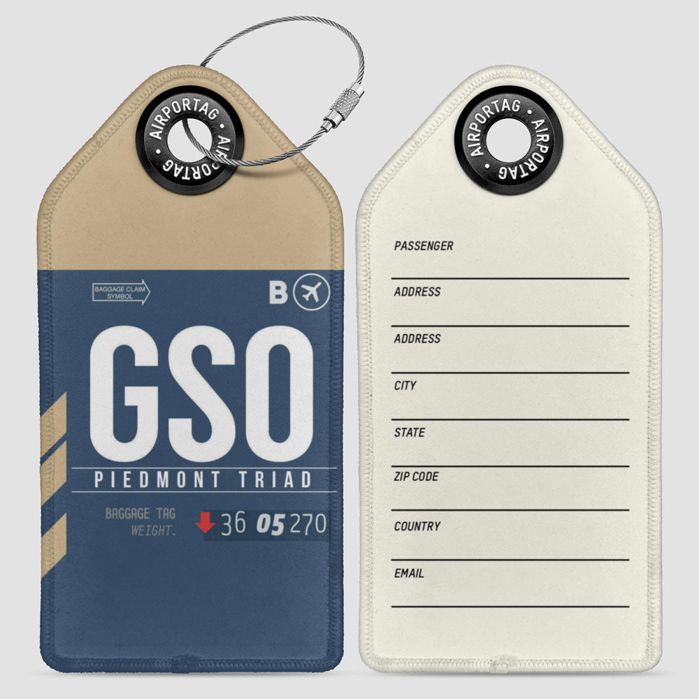 GSO - 荷物タグ