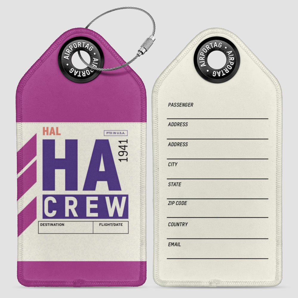 HA - Luggage Tag