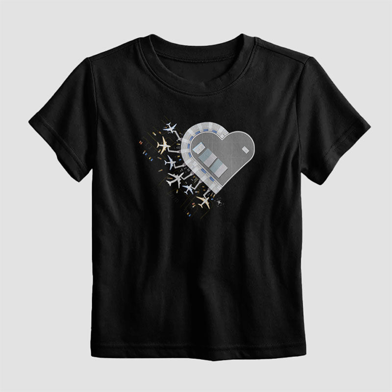 Heart Overhead - Kids T-Shirt