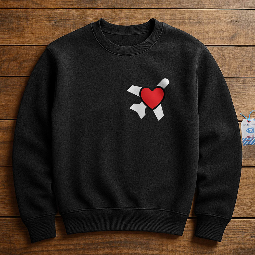 Heart Plane - Sweatshirt