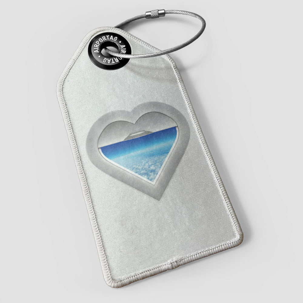 Heart Window - Luggage Tag