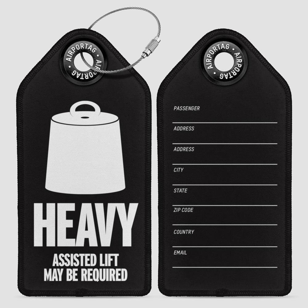 Heavy - Luggage Tag