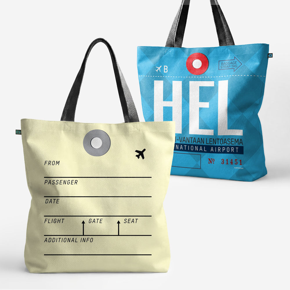 トートバッグ - HEL - ヘルシンキ空港 - IATA コード HEL