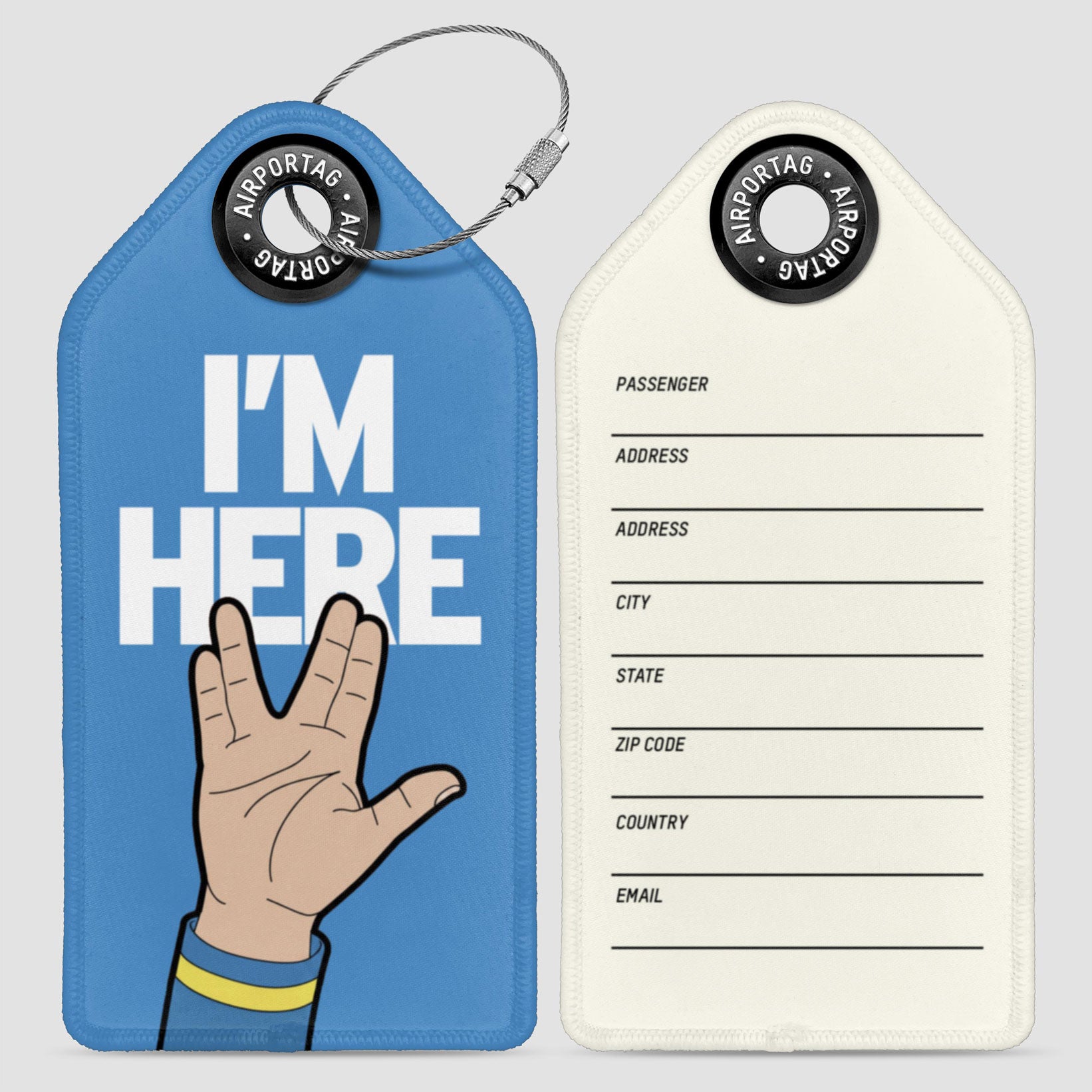 I'm Here - Luggage Tag