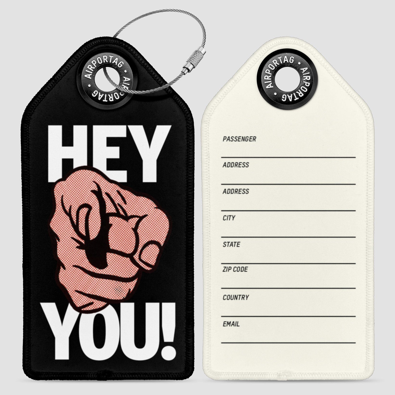 Hey You - Luggage Tag