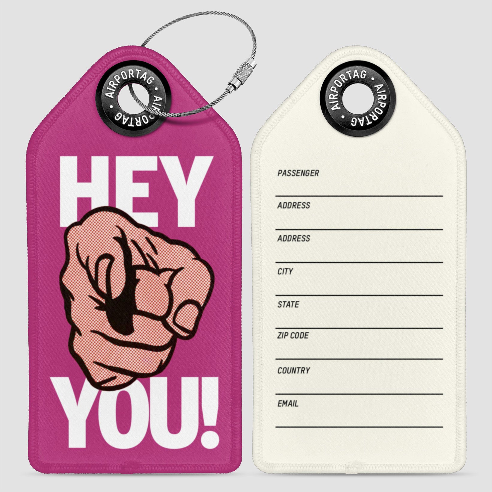 Hey You - Luggage Tag