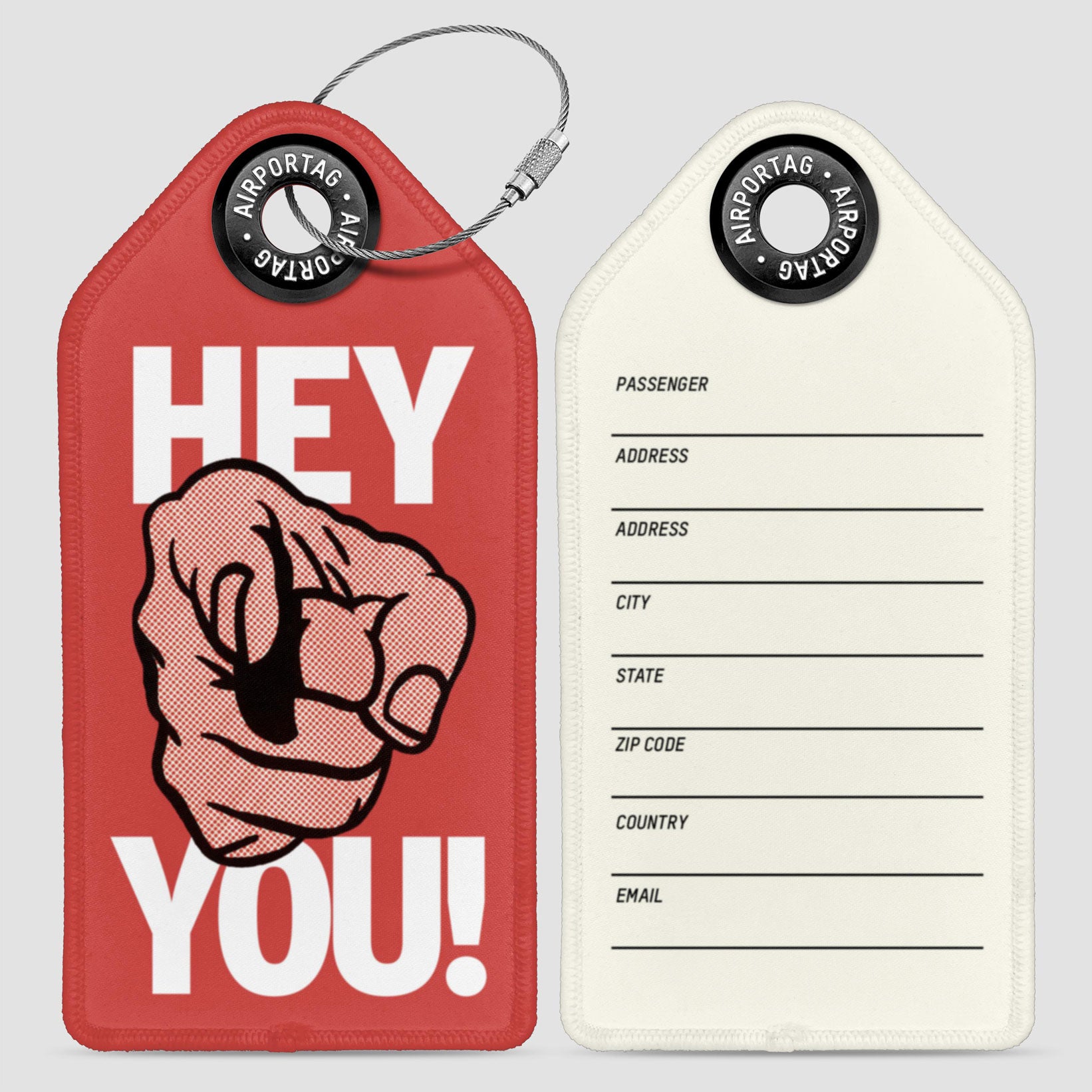 Hey You - Luggage Tag