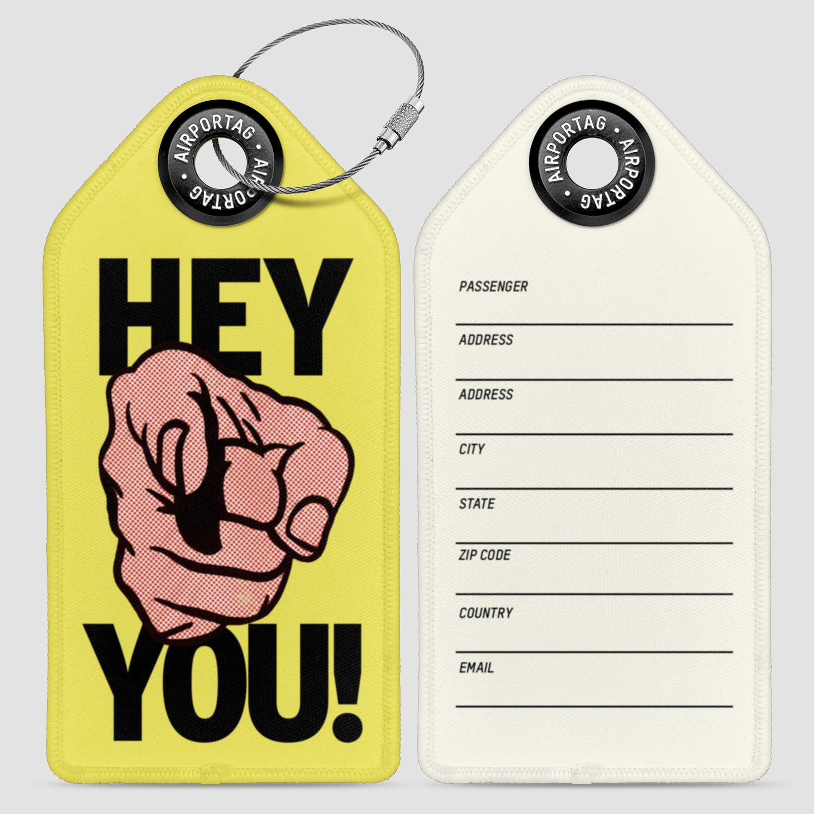 Hey You - Luggage Tag