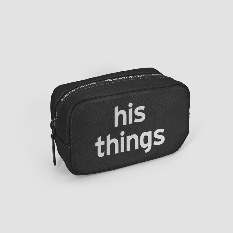 His Things - Mini Packing Bag