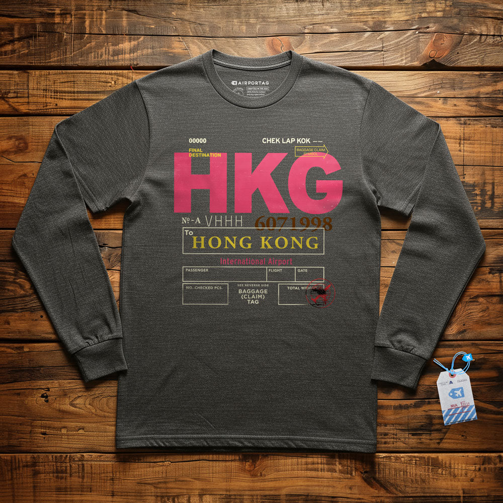 HKG Code - Long Sleeve T-Shirt