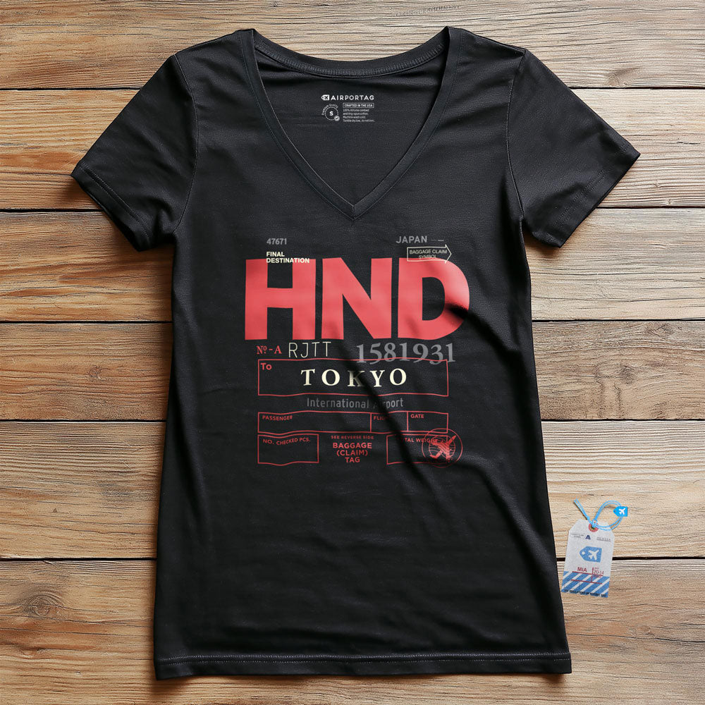 HND - Women's V-Neck T-Shirt