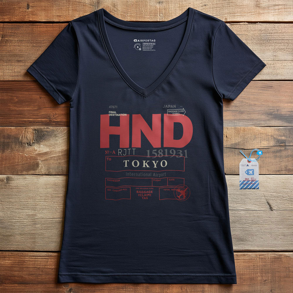 HND - Women's V-Neck T-Shirt