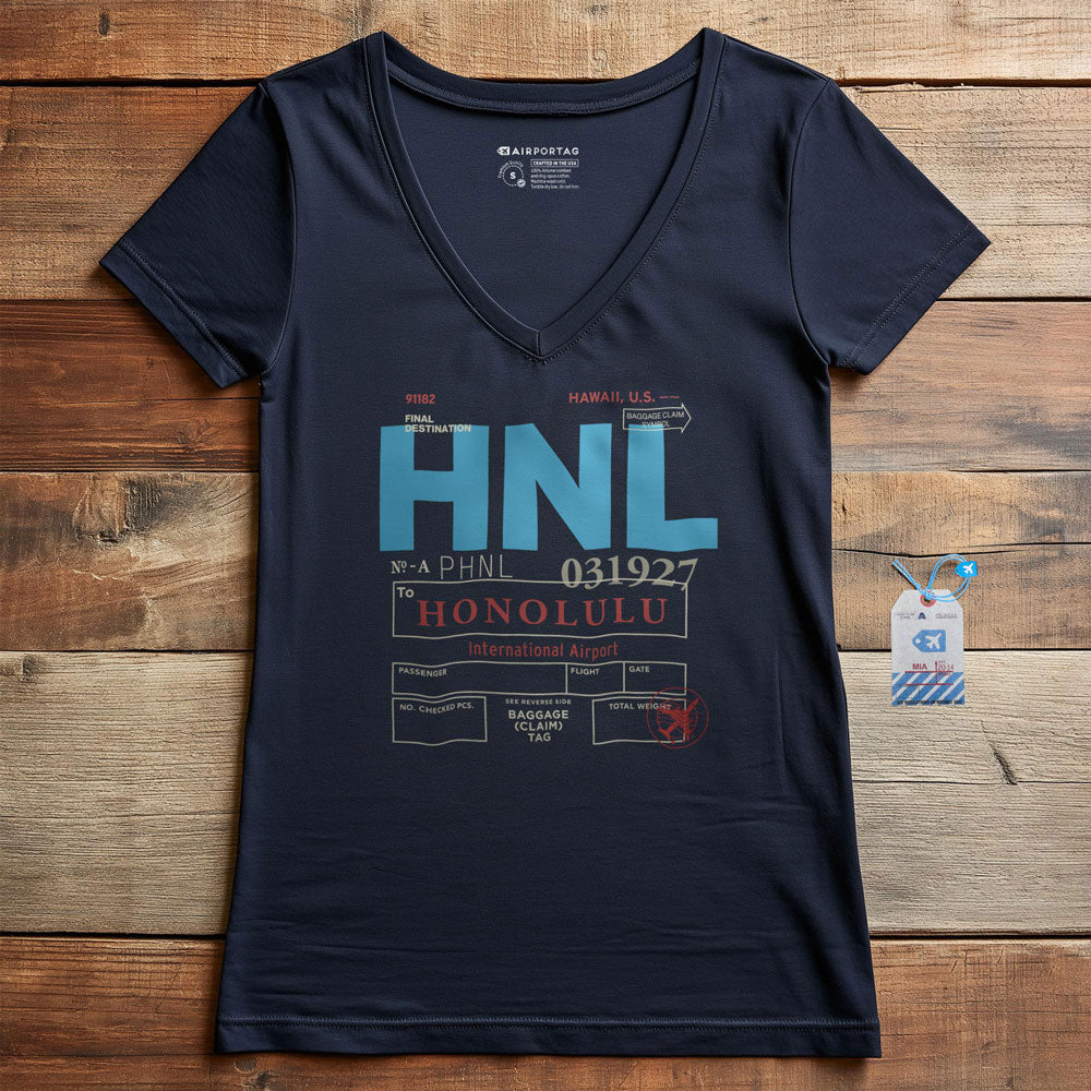 HNL - Women's V-Neck T-Shirt