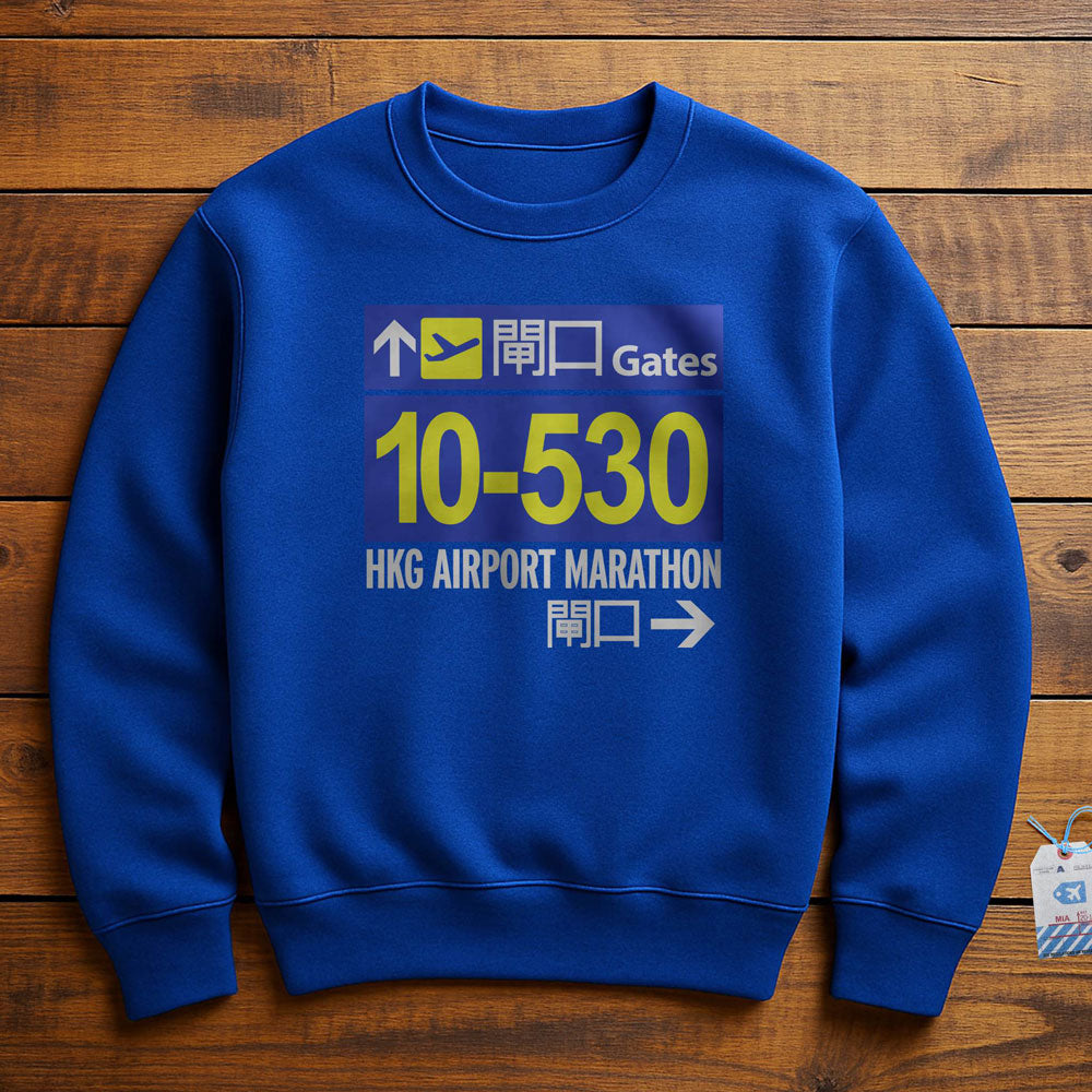 Hong Kong Airport Gates Marathon - Sweatshirt