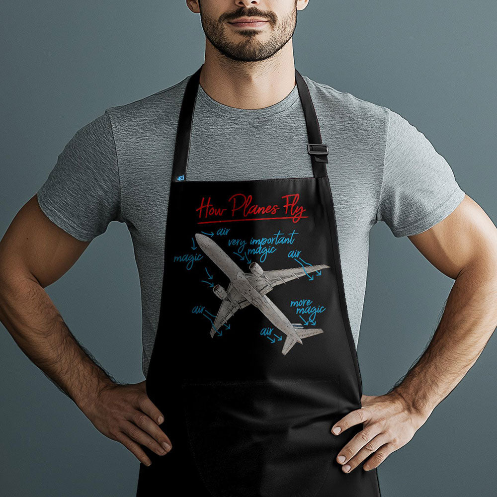 How Planes Fly - Kitchen Apron