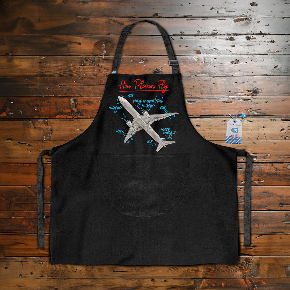 How Planes Fly - Kitchen Apron