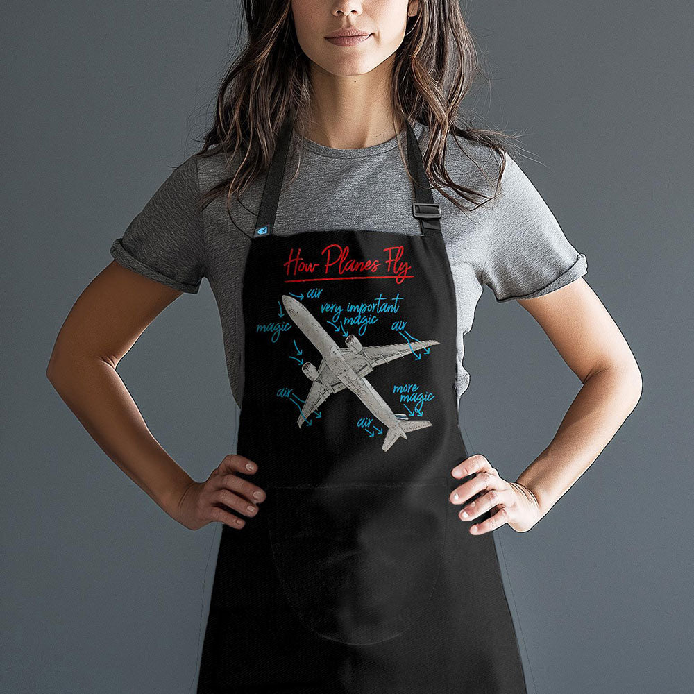 How Planes Fly - Kitchen Apron