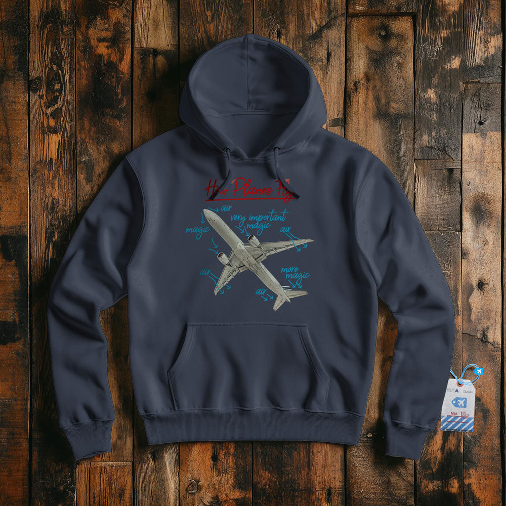 How Planes Fly - Pullover Hoodie