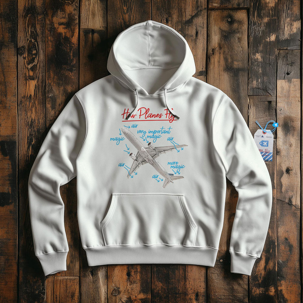 How Planes Fly - Pullover Hoodie