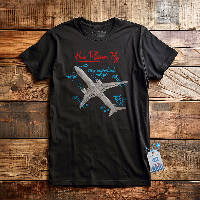 How Planes Fly - T-Shirt