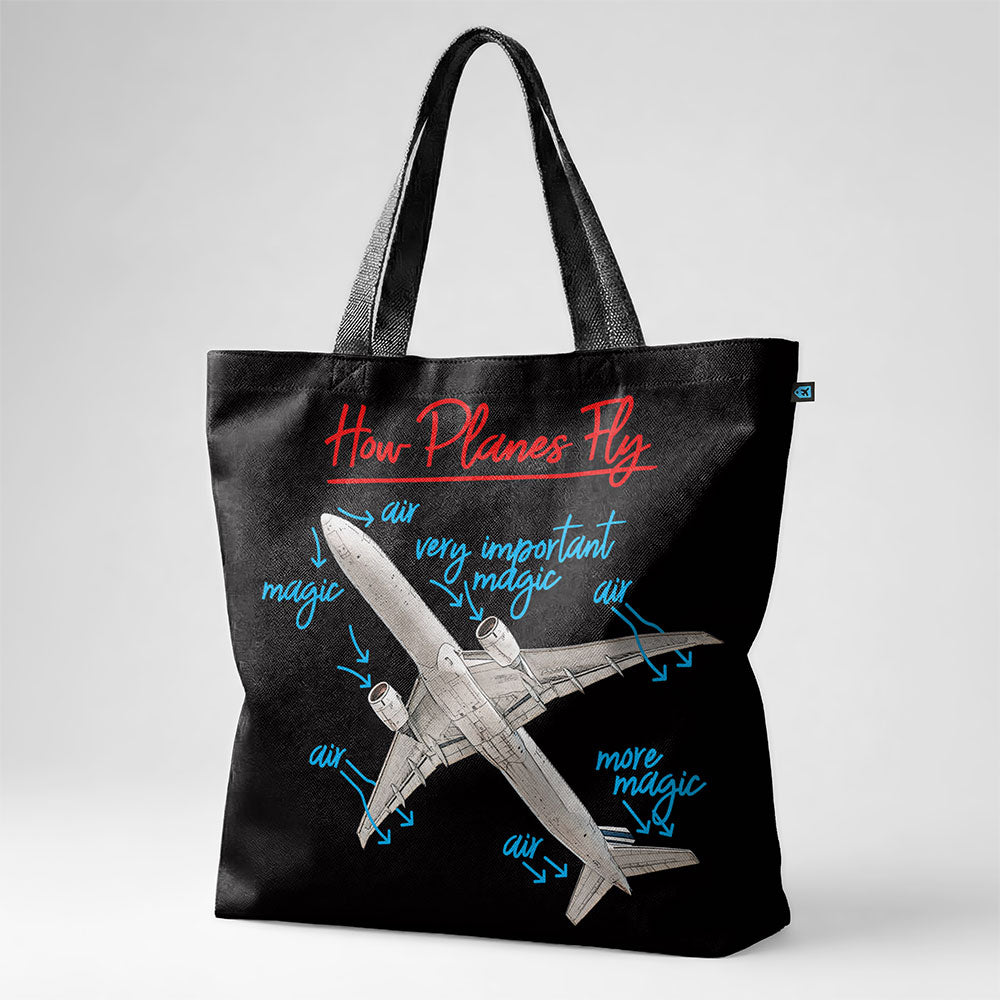 How Planes Fly - Tote Bag