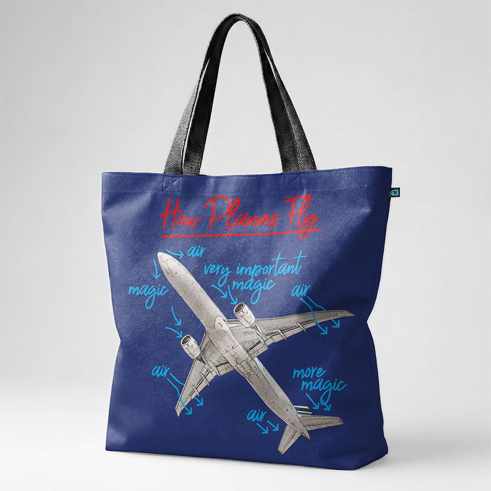 How Planes Fly - Tote Bag