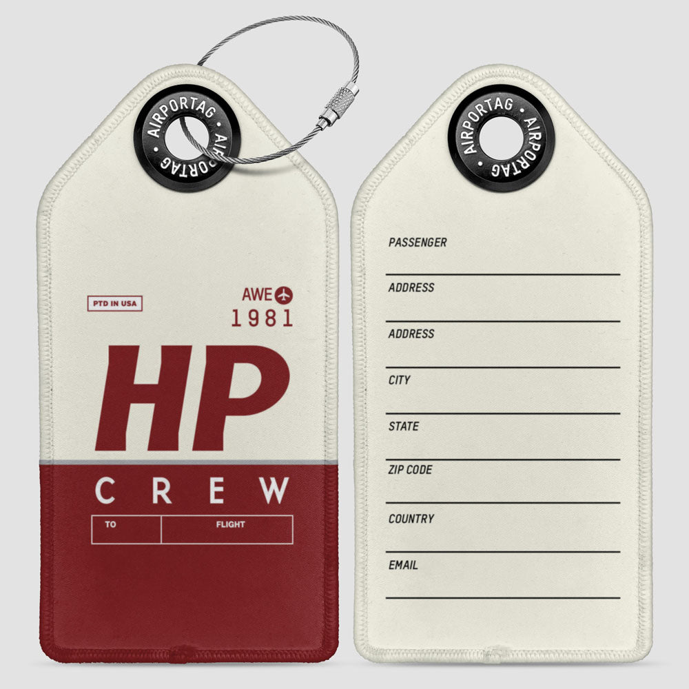 HP - Luggage Tag