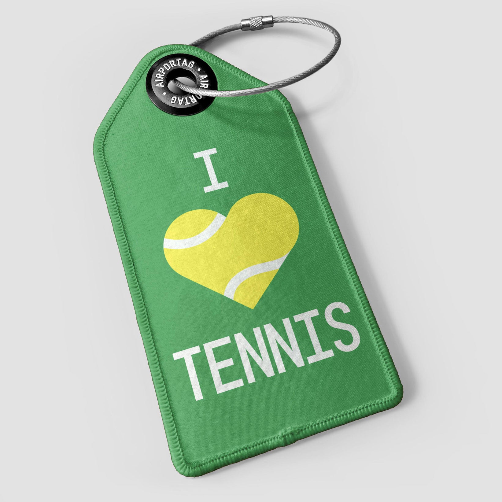 I Love Tennis - Luggage Tag