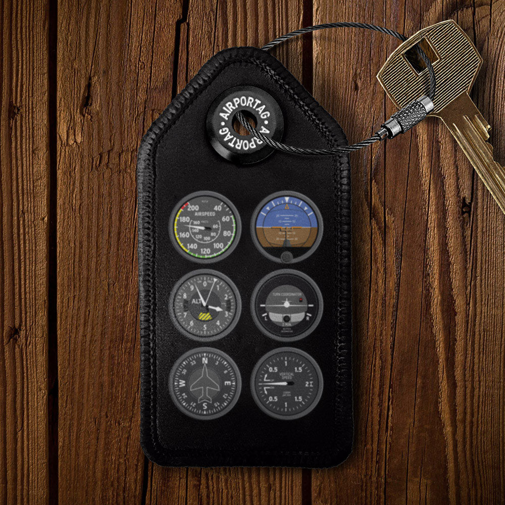 Flight Instruments - Keychain