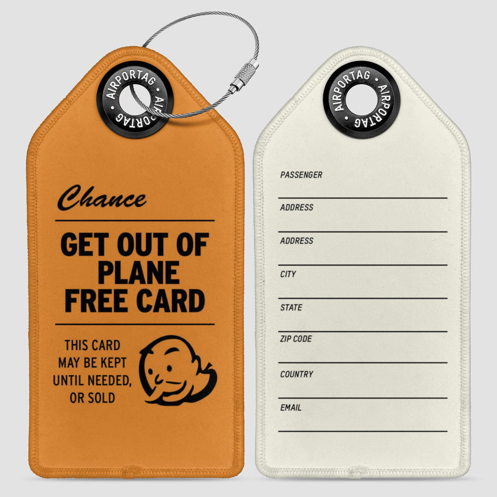 Jail Free - Luggage Tag