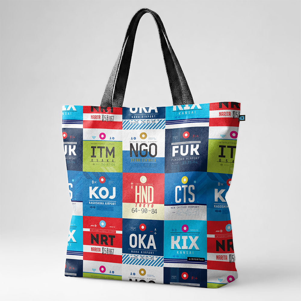 日本の空港 - トートバッグ