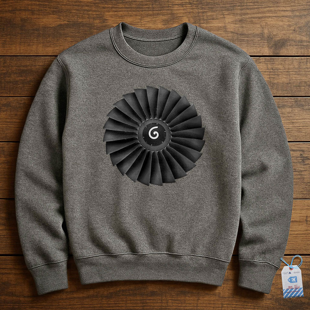 Jet Engine Fan Blades - Sweatshirt
