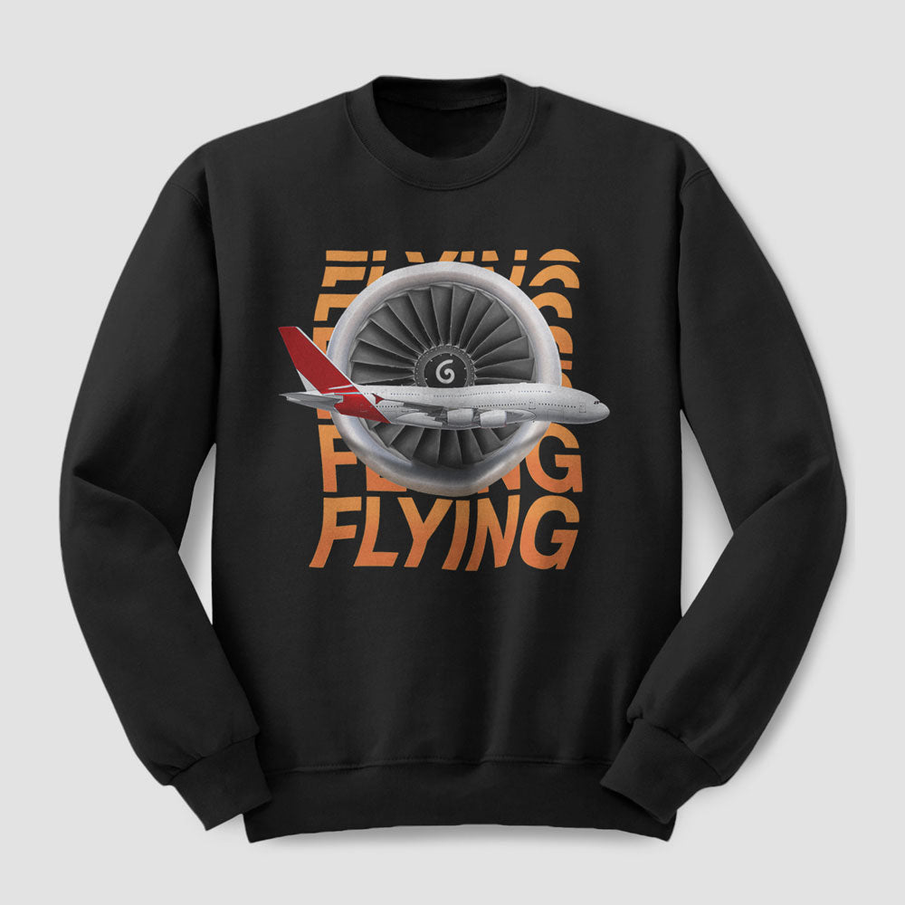 Jet Engine Side Plane - Sweatshirt