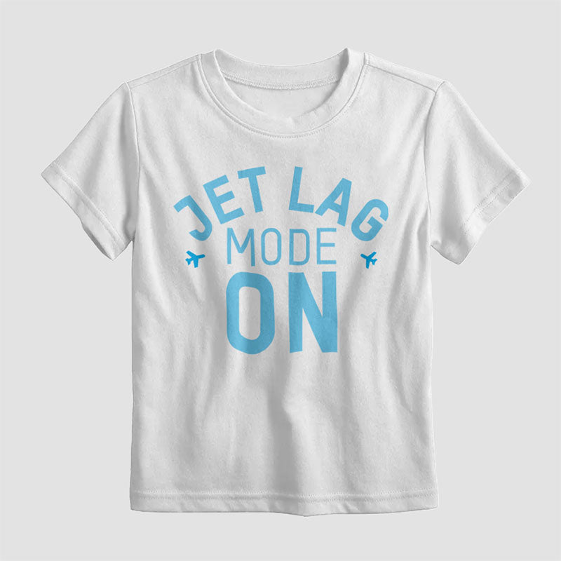 Jet Lag Mode On - Kids T-Shirt