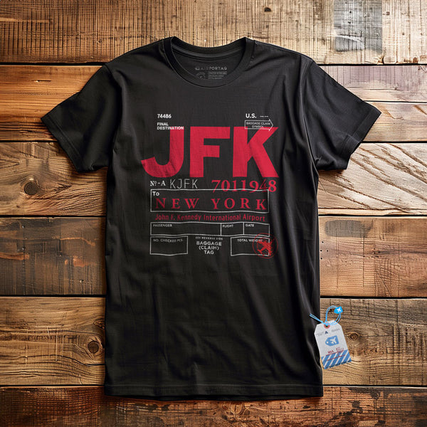 JFK airport IATA code - T-Shirt