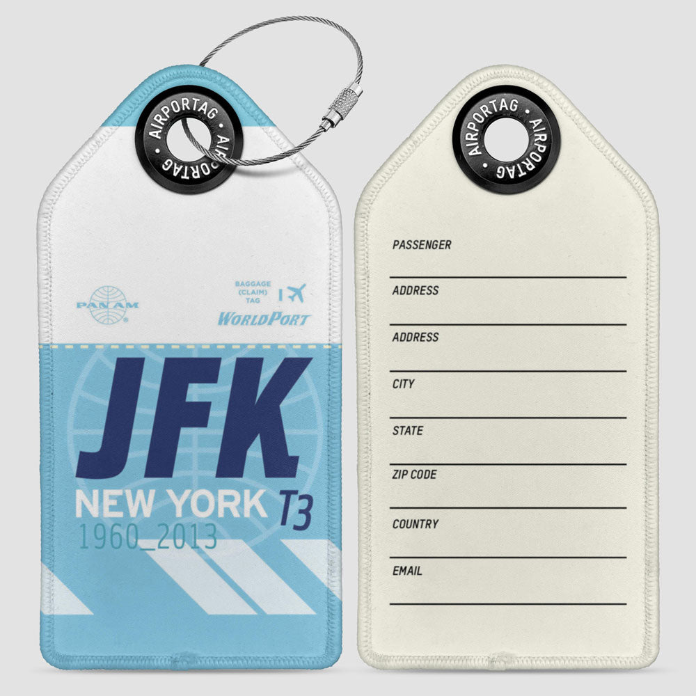 JFK World Port - Pan Am - Luggage Tag