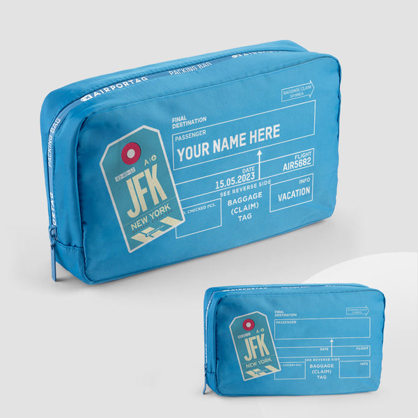 JFK - Accessory Pouch Bag - Clutch Handbag