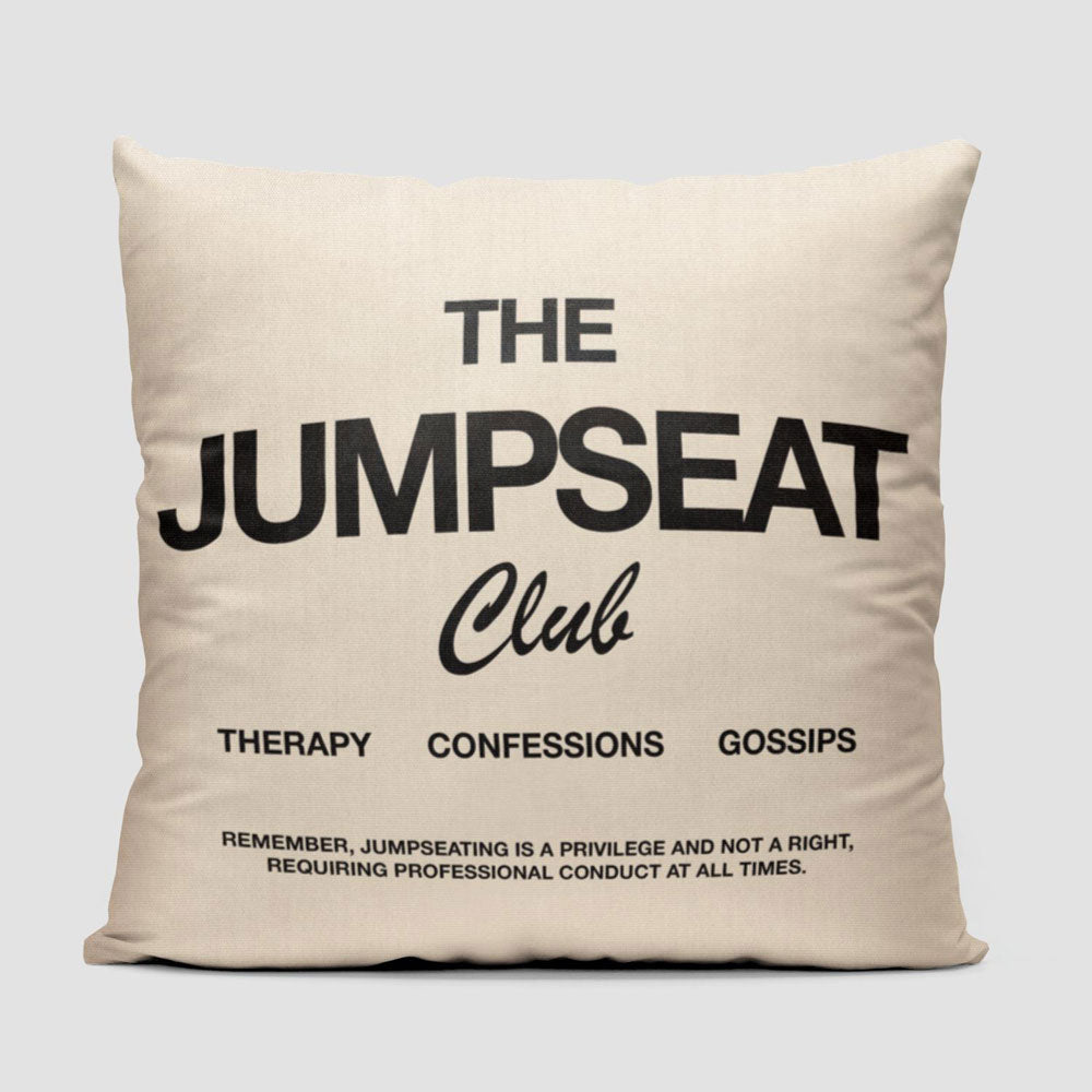 The Jumpseat Club - Throw Pillow