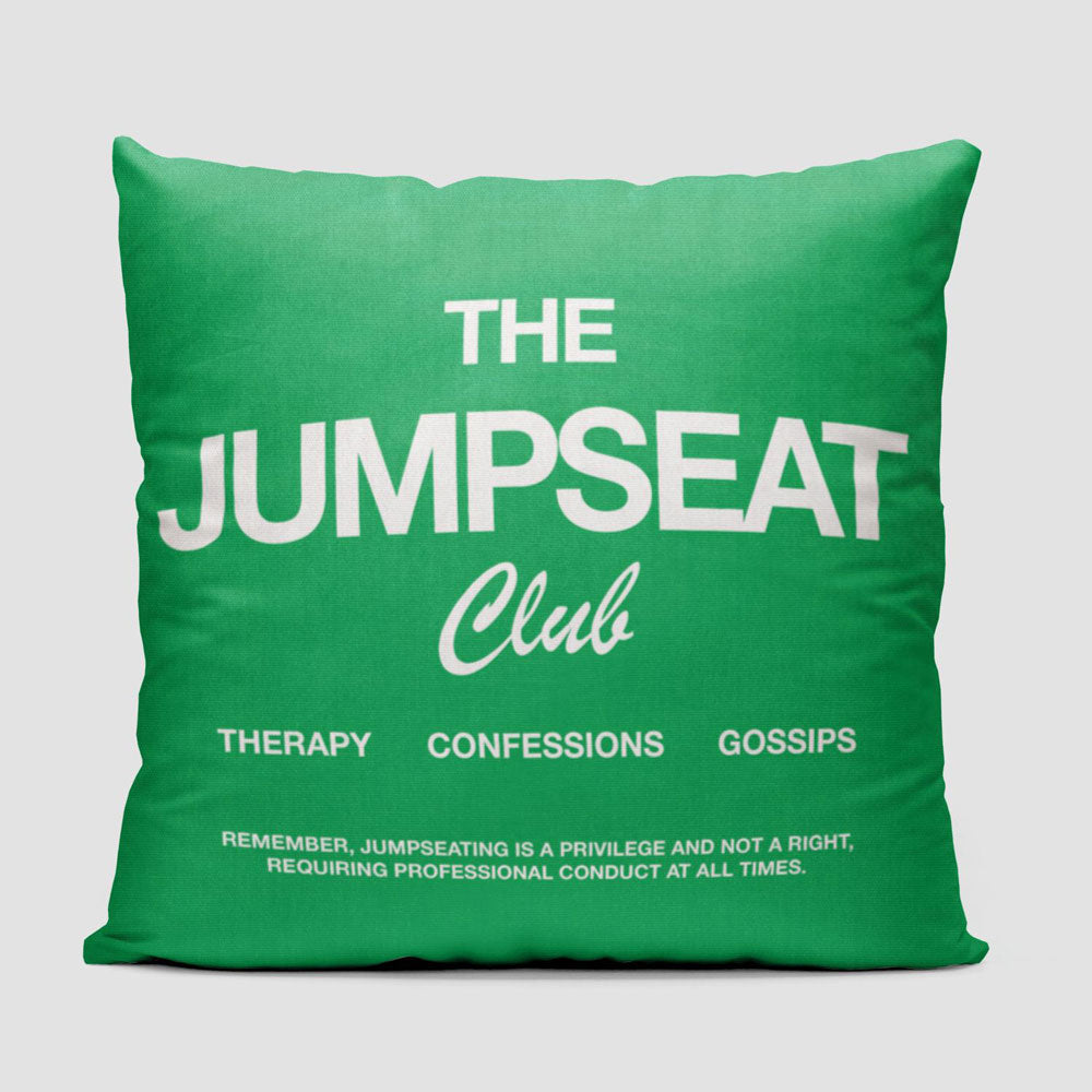 The Jumpseat Club - Throw Pillow