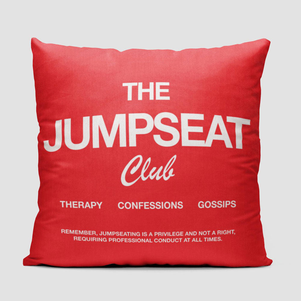 The Jumpseat Club - Throw Pillow