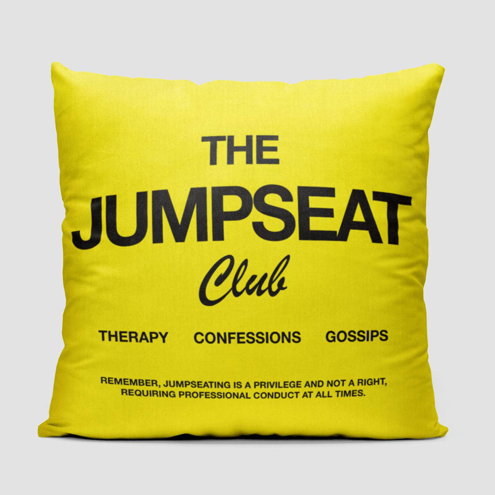 The Jumpseat Club - Throw Pillow