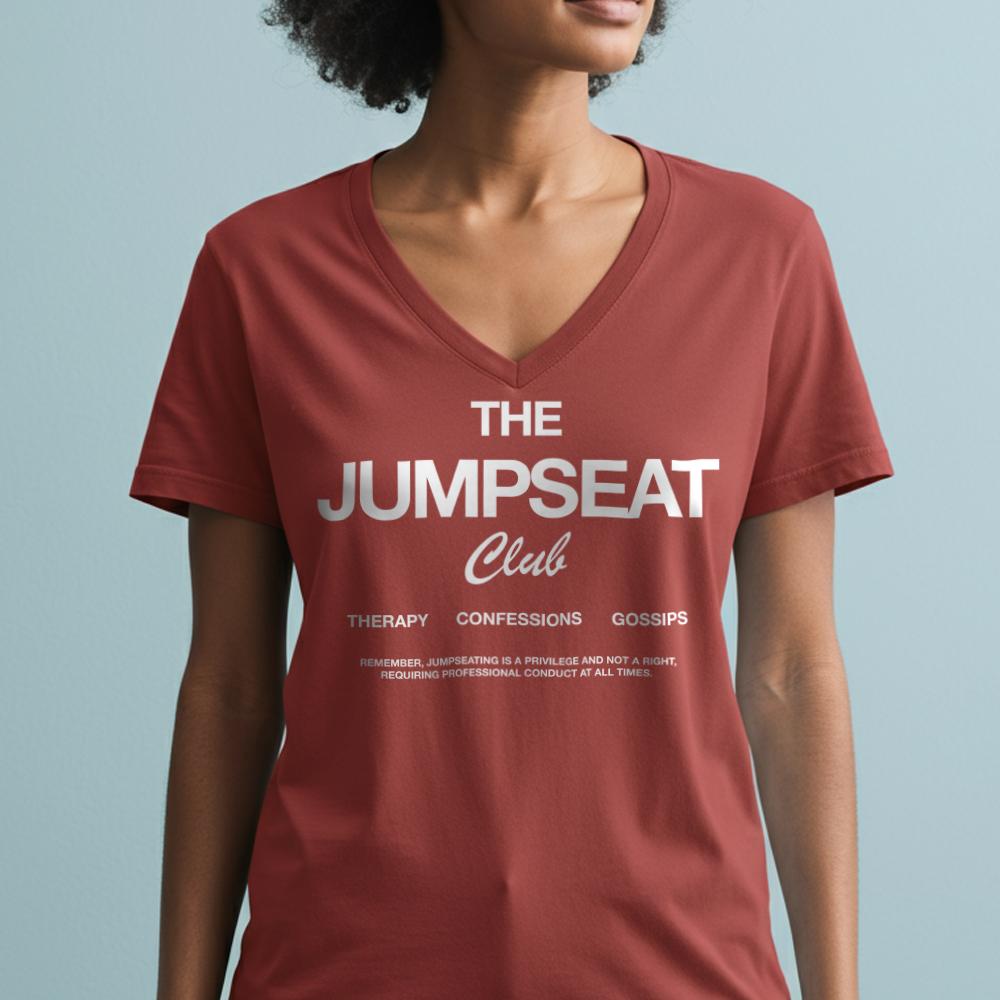 The Jumpseat Club - Women's V-Neck T-Shirt