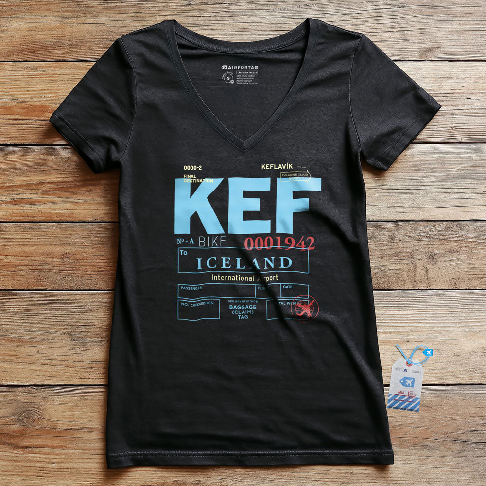 KEF - Women's V-Neck T-Shirt