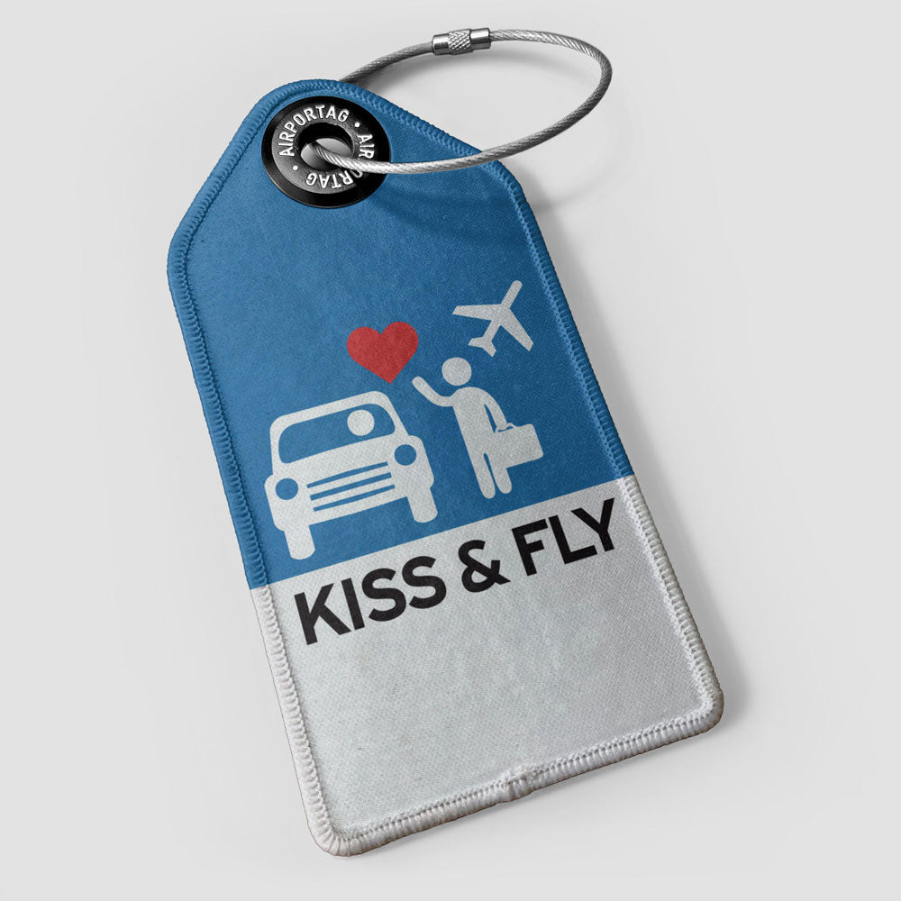 Kiss and Fly - Luggage Tag