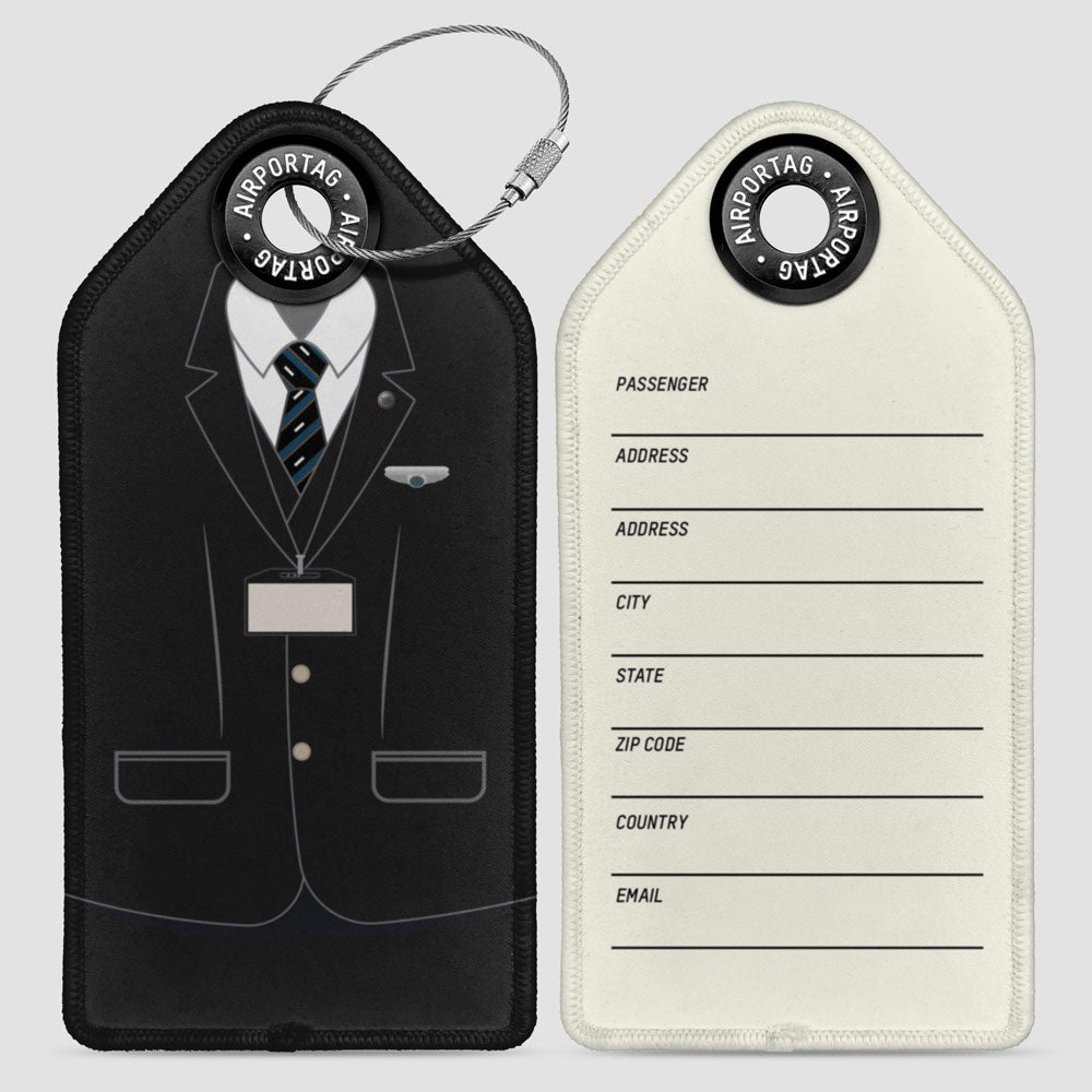 KL Male Cabin Crew Uniform - Luggage Tag